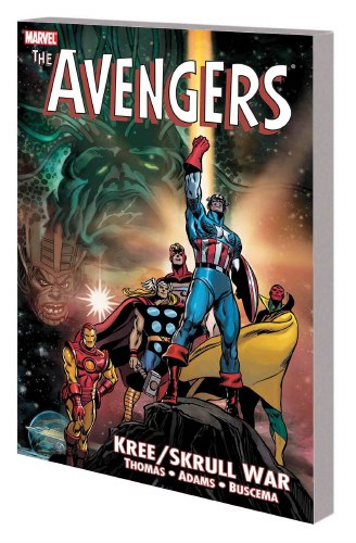 Skrull War Marvel Graphic Novel Comic Book Avengers Kree