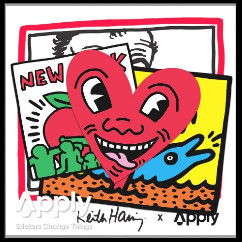 Keith Haring Pop Art Stickers