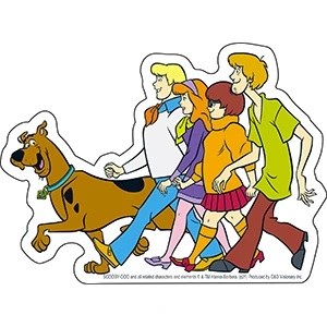 Scooby Doo The Gang Sticker - Forbidden Planet