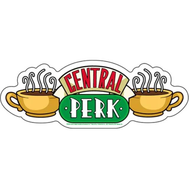 Amigos Central Perk Set Di Carta E Adesivi - Friends - Cancelleria A Tema