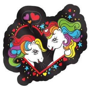 My Little Pony 2 Ponies Sticker