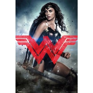 Wonder Woman Movie Logo Poster BvS
