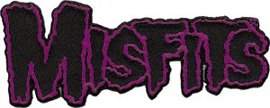 Misfits Text Logo Patch