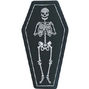 Skeleton in Coffin Patch
