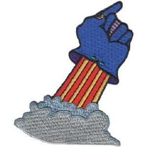 Yellow Submarine Hand Rocket Patch
