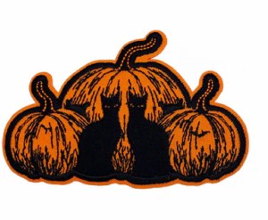 Episodic Drawing Pumpkin Cats Patch