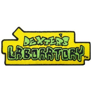 Dexter's Laboratory Logo Patch