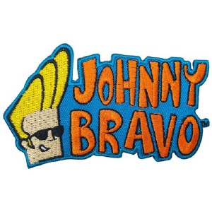 Johnny Bravo Logo Patch