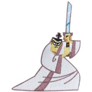Samurai Jack Battle Pose Patch