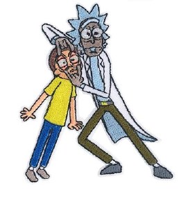 Rick And Morty Open Your Eyes Patch
