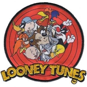 Looney Tunes Cast Logo Patch