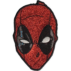 Marvel Universe Classic Deadpool Glitter Patch