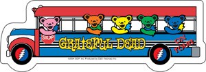 Grateful Dead Tour Bus With Bears Sticker