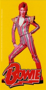 David Bowie Pose Sticker