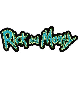 Rick &amp; Morty Logo Sticker