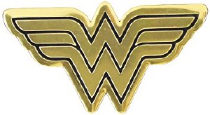 Wonder Women Gold Sticker WW