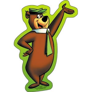 Hanna Barbera Yogi Sticker