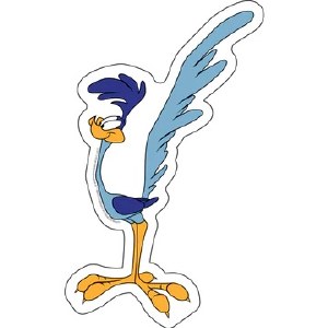 Looney Roadrunner Sticker