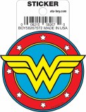 WW Circle Logo Wonder Woman Classic Die Cut Sticker