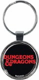 D&D Dungeons & Dragons Logo Keychain
