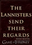 Game Of Thrones Lannisters Send Regards Magnet