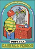 Steven Rhodes Garbage Person 2.5" x 3.5" Magnet