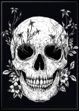 Floral Skull 2.5x3.5 Magnet