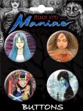 Junji Ito Maniac 4 Button Set