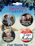 Princess Bride Quotes Button Set