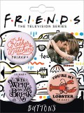 Friends 4 Button Set 4