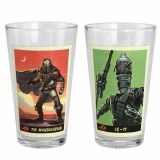 Star Wars The Mandalorian & IG-11 16 oz. Glass Set