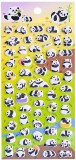 Panda Puffy Stickers