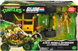 Teenage Mutant Ninja Turtles x GI Joe Scarlett X April O Neil w/AWE Shell Striker Action Figure and Vehicle Set