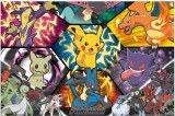 Pokemon Battle Art Group 22.375" x 34" Poster