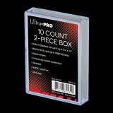 2-Piece Clear 10 Card Storage Box