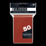 Ultra Pro Deck Protector Gloss Red Standard Size Card Sleeves 50ct