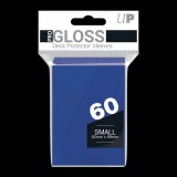 Ultra Pro Deck Protector Small Japanese Size Gloss Blue Card Sleeves 60ct