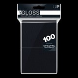 Ultra Pro Deck Protector Gloss Black Standard Size Card Sleeves 100ct