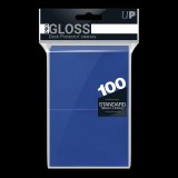 UltraPro Deck Protector Gloss Blue Standard Sized Card Sleeves 100 Count