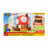 Super Mario Deluxe Toad House Playset w/ 2.5 In Toad Action Figure