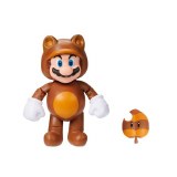 Super Mario Tanooki Mario 4in Action Figure
