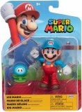 Super Mario Ice Mario 4 In Action Figure