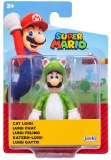 Super Mario Cat Luigi 2.5 In Action Figure