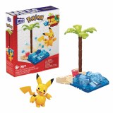 Mega Construx Pokemon Pikachu Beach Splash Set