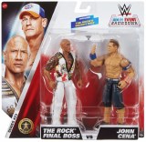 WWE Main Event Showdown S23 Rock Final Boss vs John Cena Action Figure 2 Pack