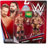 WWE Main Event Showdown S27 LA Knight vs Seth Rollins Action Figure 2 Pack