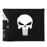 Punisher Nylon Bi-Fold Wallet
