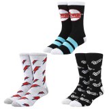 David Bowie Icon 3 Pair Crew Socks