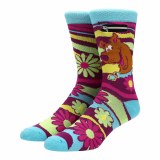 Scooby Doo Flower Stash Zipper Pocket Socks