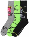 One Piece Crew Sock 3 Pack
